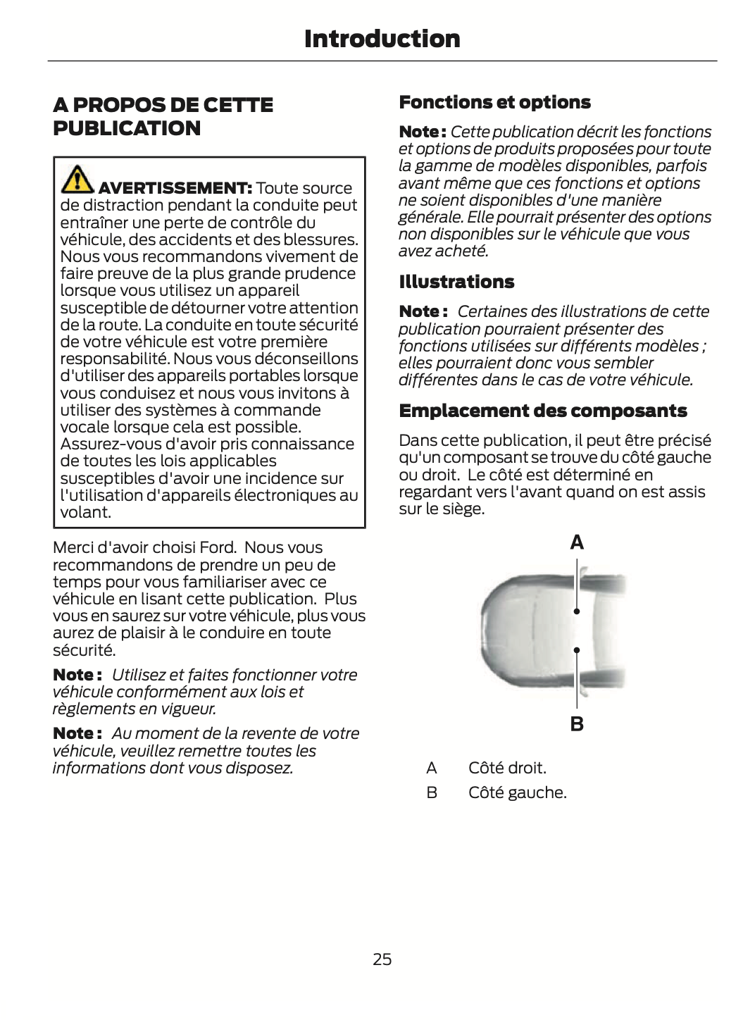 2023-2024 Ford Focus Owner's Manual | French