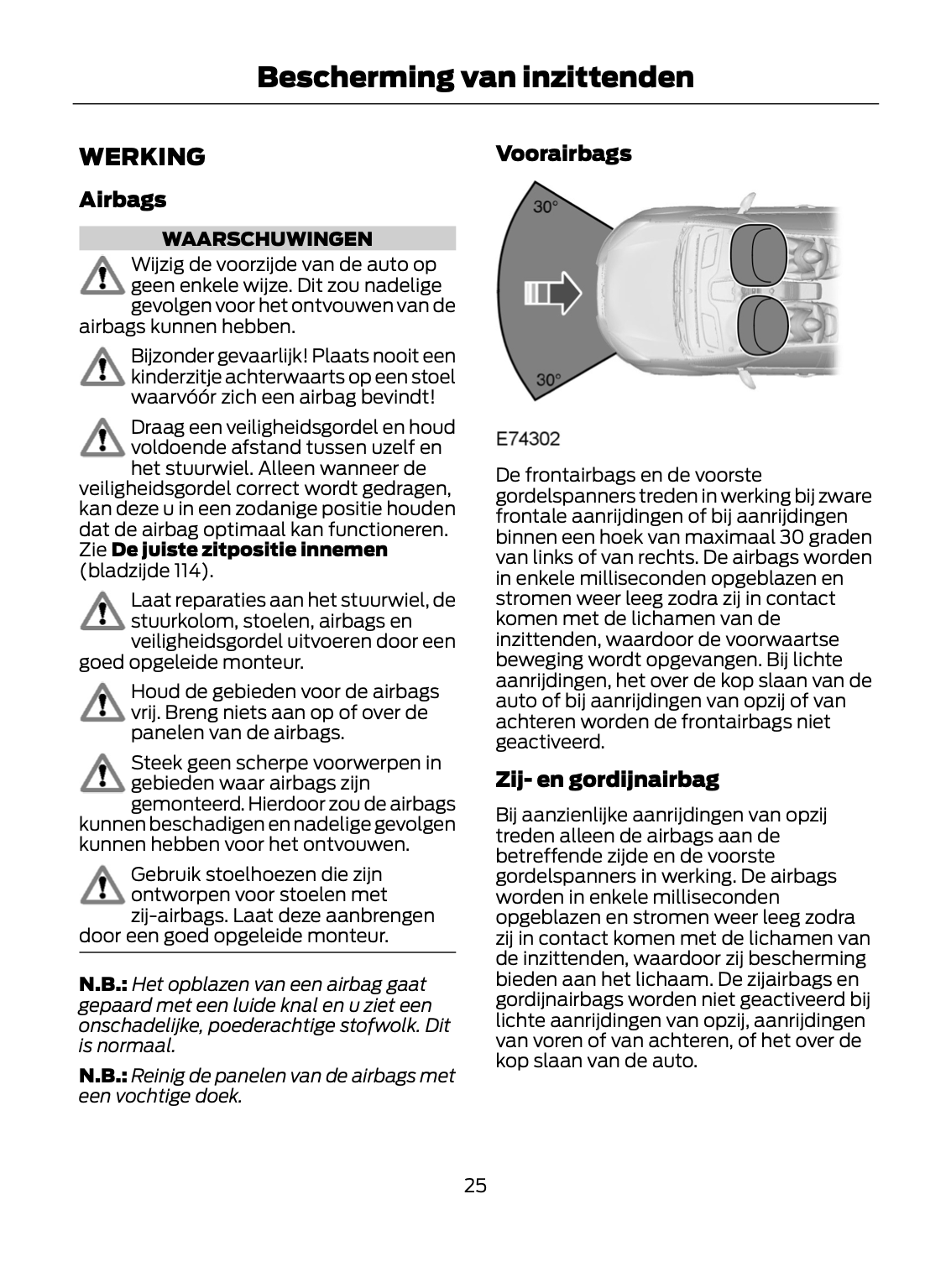 2013-2014 Ford Focus Owner's Manual | Dutch