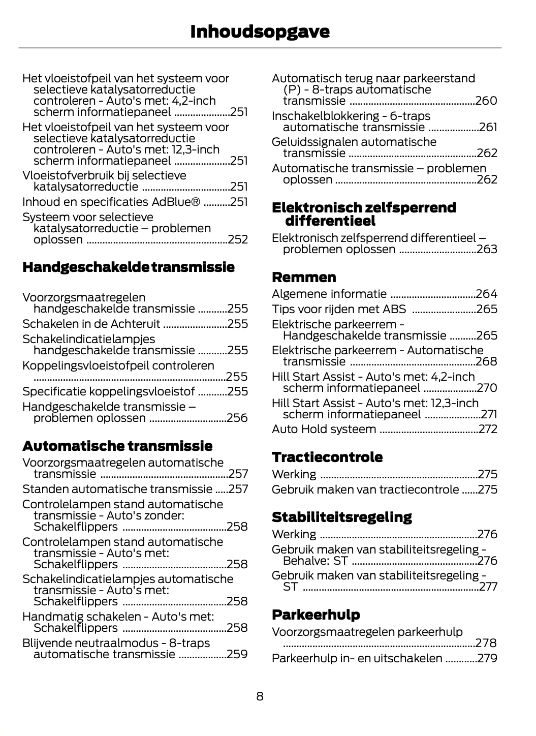 2021 Ford Focus Bedienungsanleitung | Niederländisch