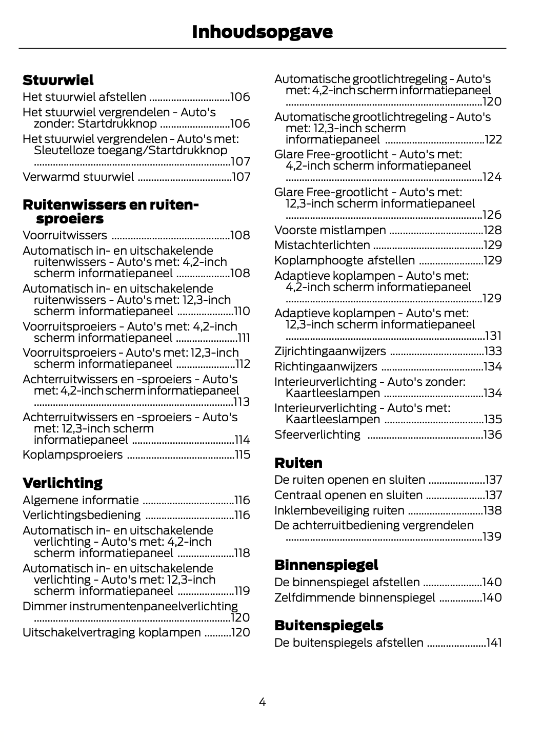 2021 Ford Focus Bedienungsanleitung | Niederländisch