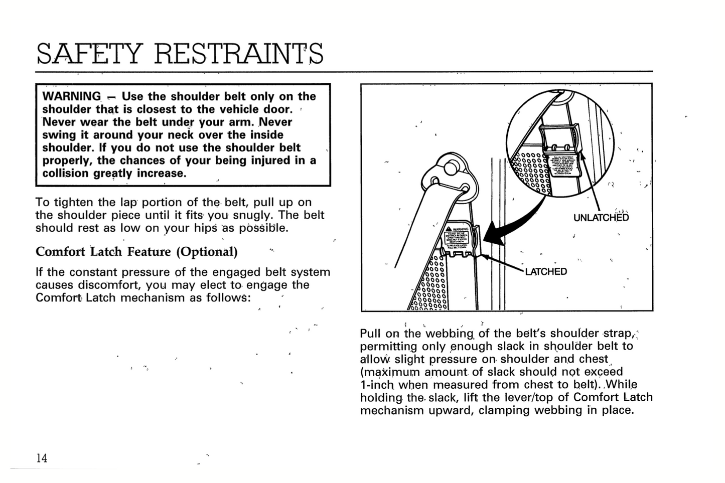 1994 Ford L-Series Owner's Manual | English