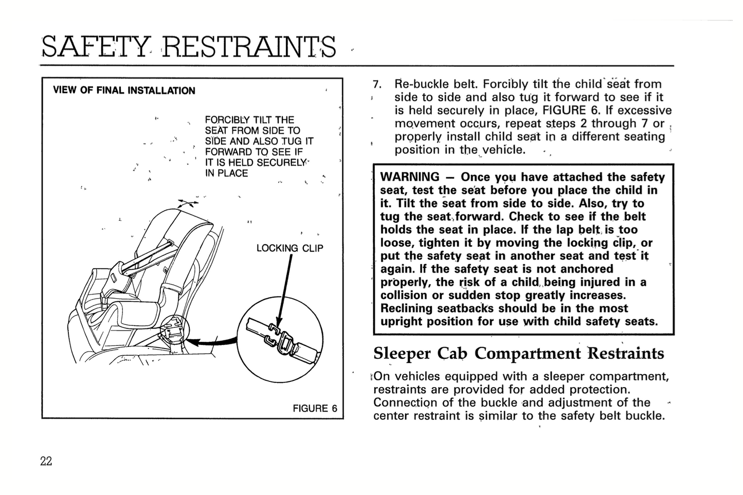 1994 Ford L-Series Owner's Manual | English