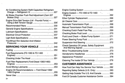 1994 Ford L-Series Bedienungsanleitung | Englisch