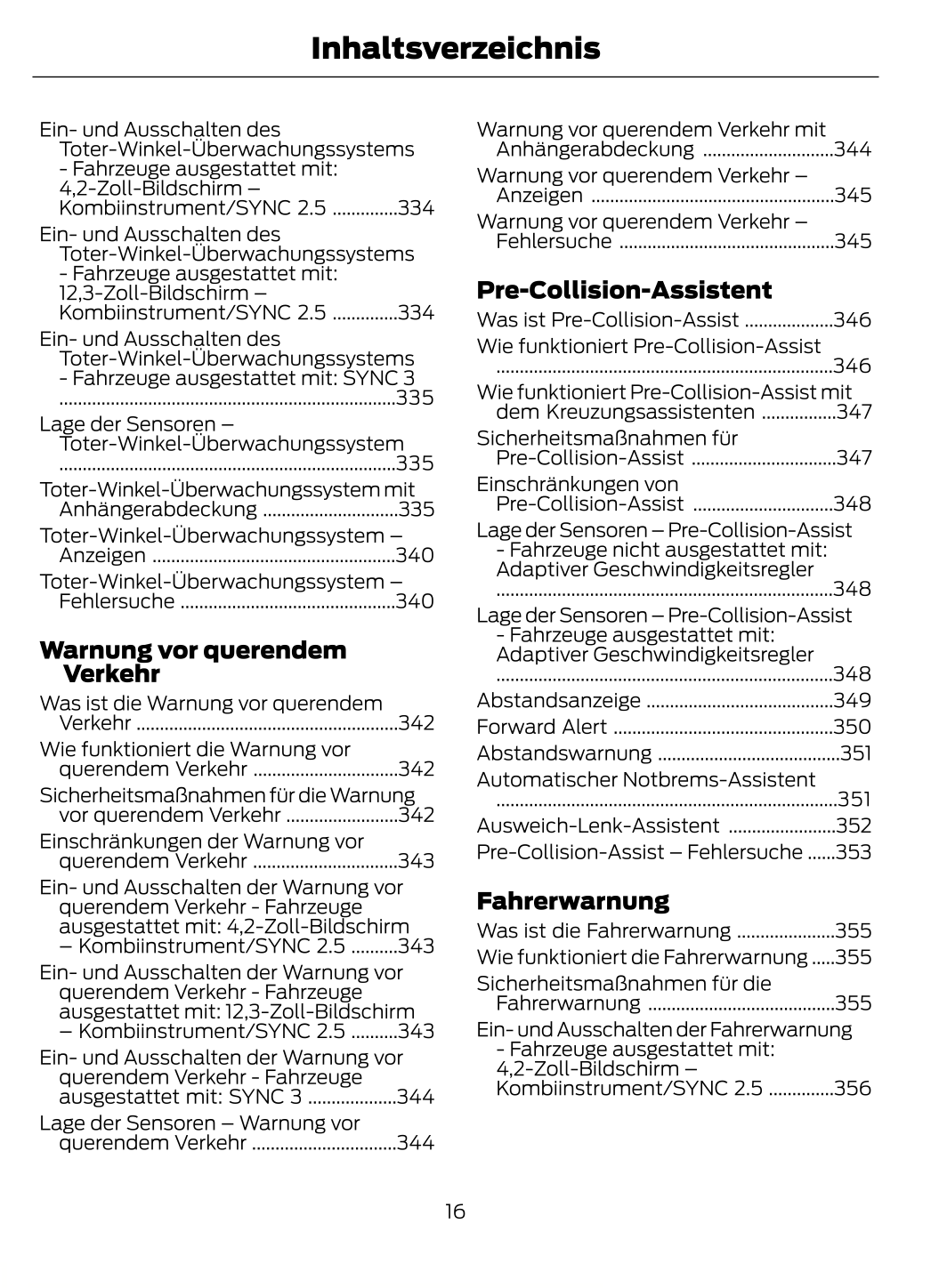 2023-2024 Ford Puma Bedienungsanleitung | Deutsch