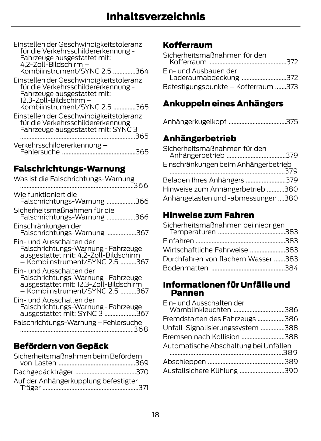 2023-2024 Ford Puma Bedienungsanleitung | Deutsch