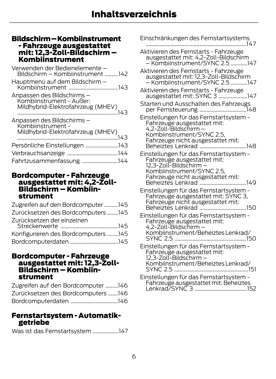 2023-2024 Ford Puma Bedienungsanleitung | Deutsch