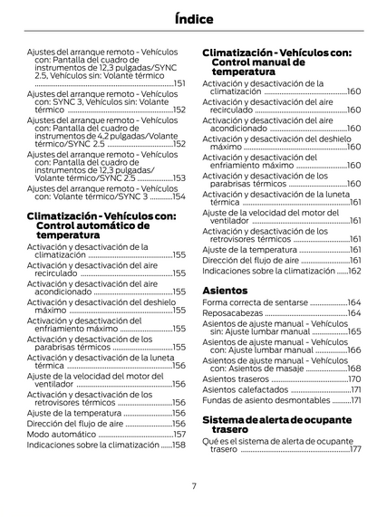 2023-2024 Ford Puma Bedienungsanleitung | Spanisch