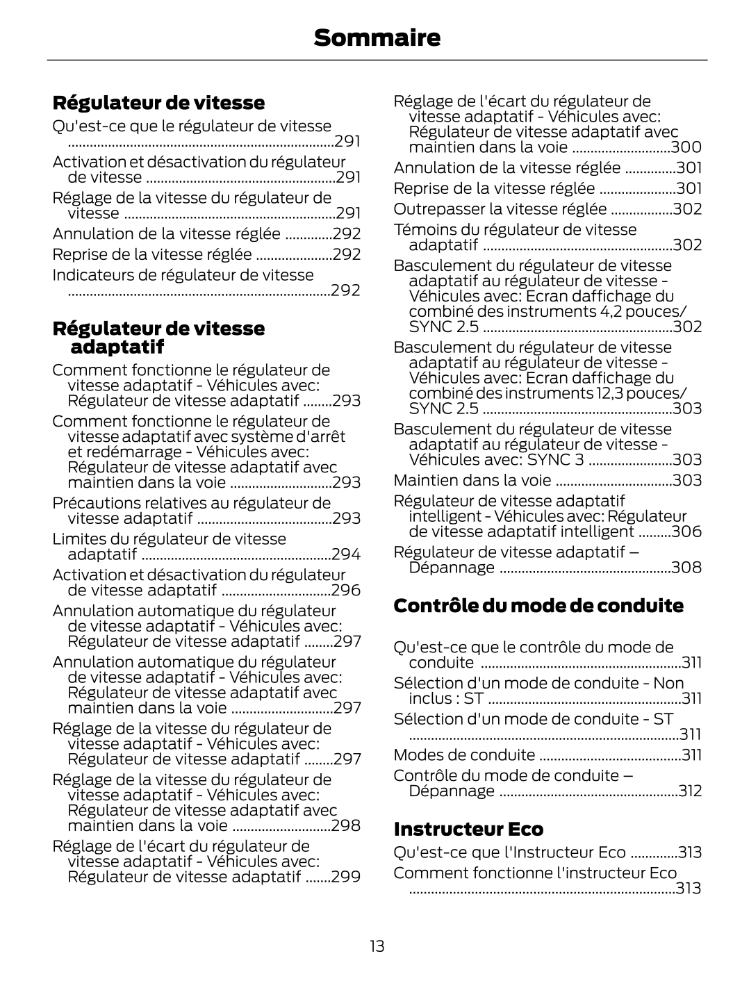 2023-2024 Ford Puma Bedienungsanleitung | Französisch