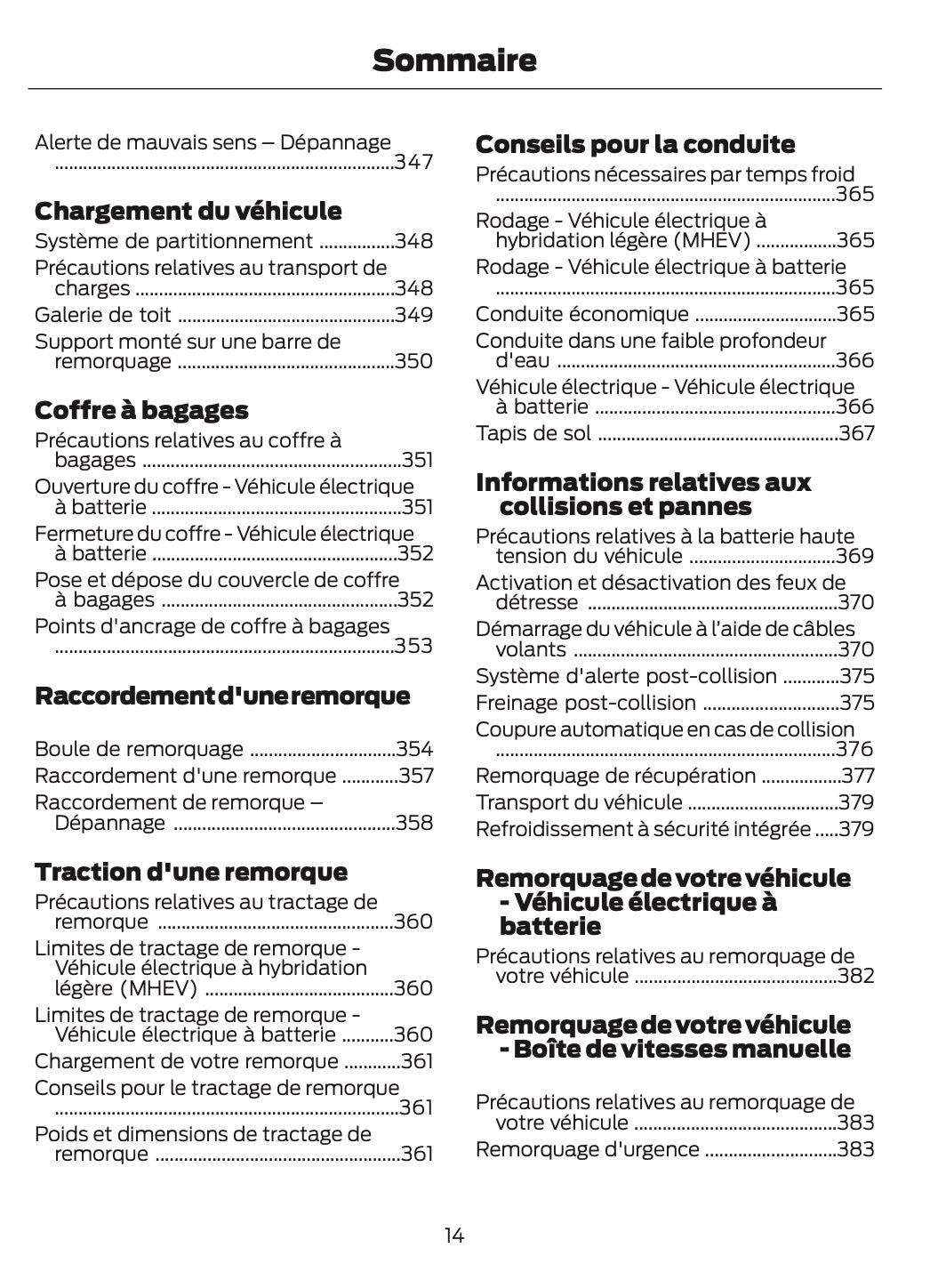 2025 Ford Puma Owner's Manual | French