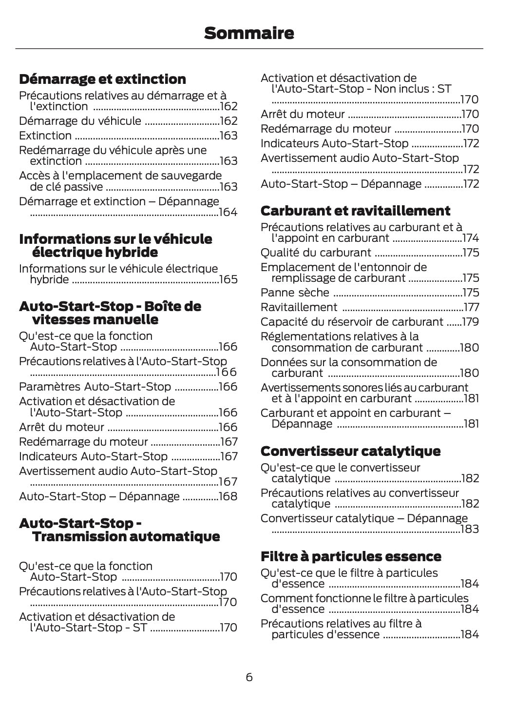 2025 Ford Puma Owner's Manual | French