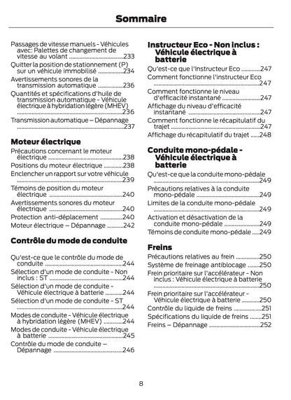2026 Ford Puma Owner's Manual | French