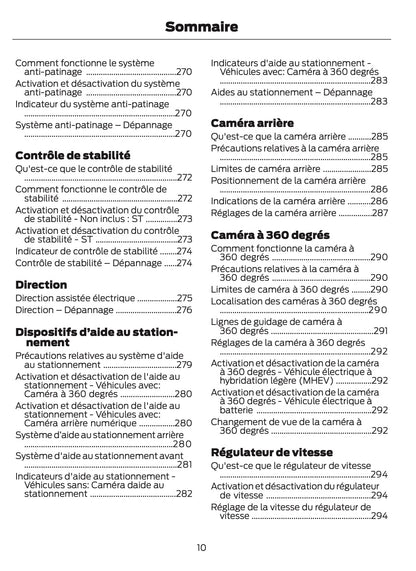 2026 Ford Puma Owner's Manual | French