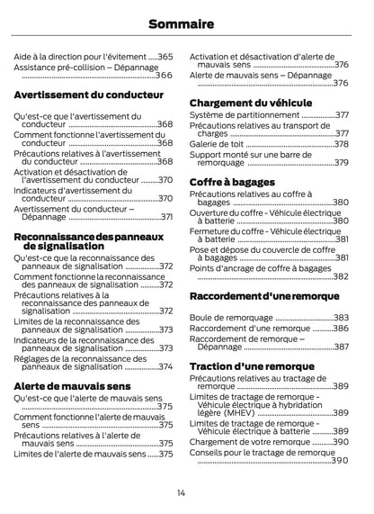 2026 Ford Puma Owner's Manual | French