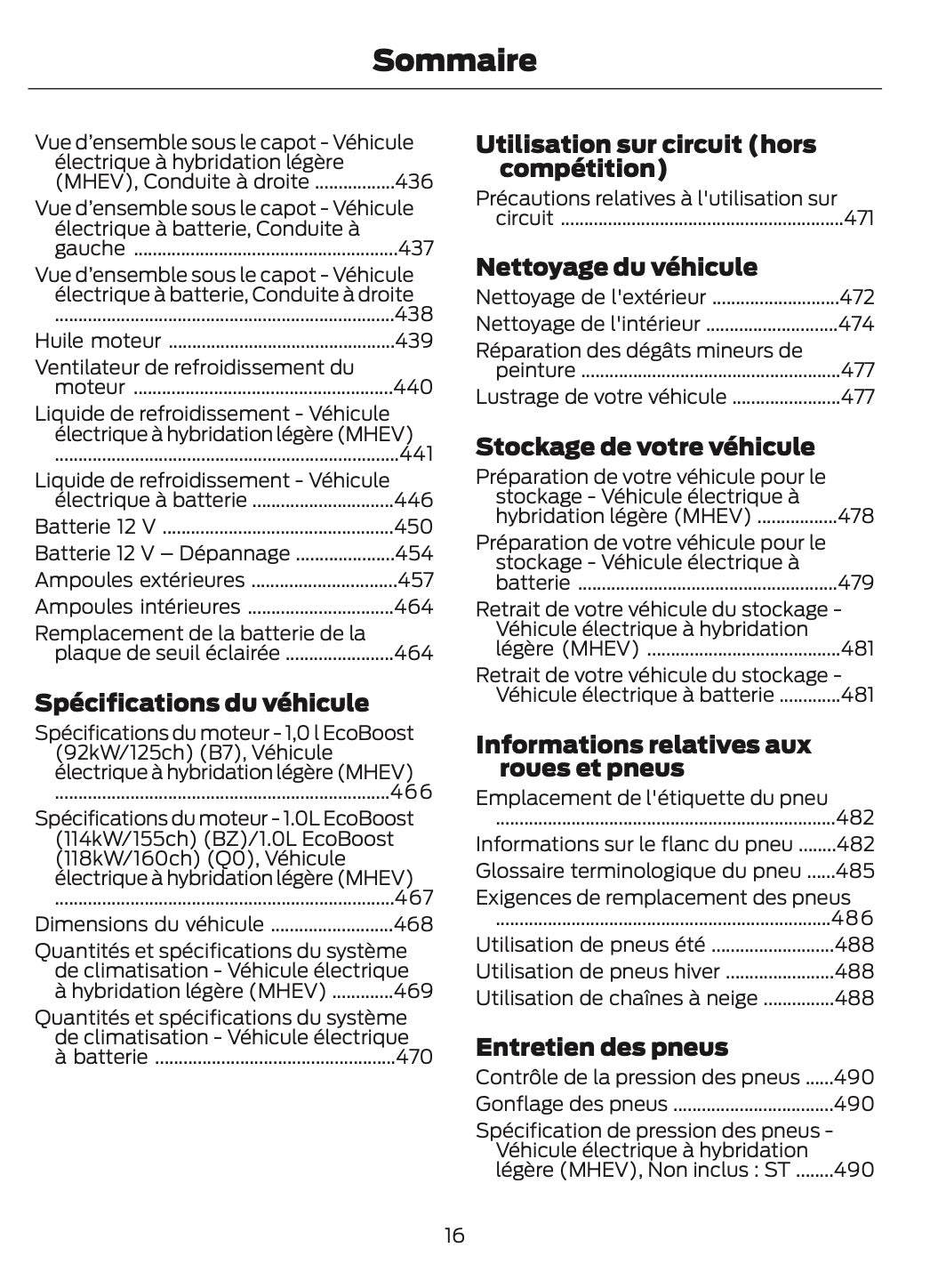 2026 Ford Puma Owner's Manual | French
