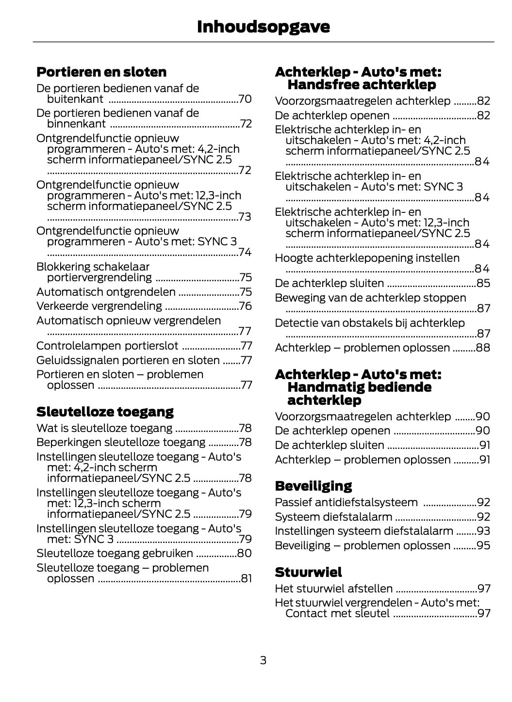 2023-2024 Ford Puma Bedienungsanleitung | Niederländisch