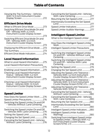 2023-2024 Ford Puma Owner's Manual | English