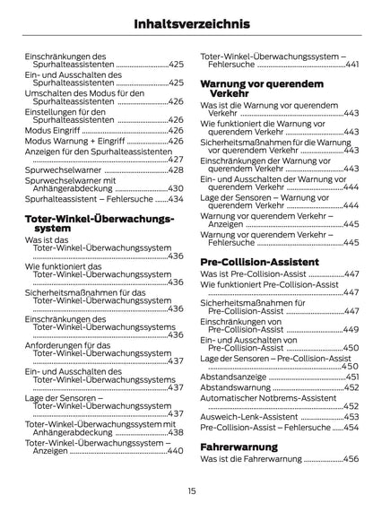 2025-2026 Ford Ranger Bedienungsanleitung | Deutsch