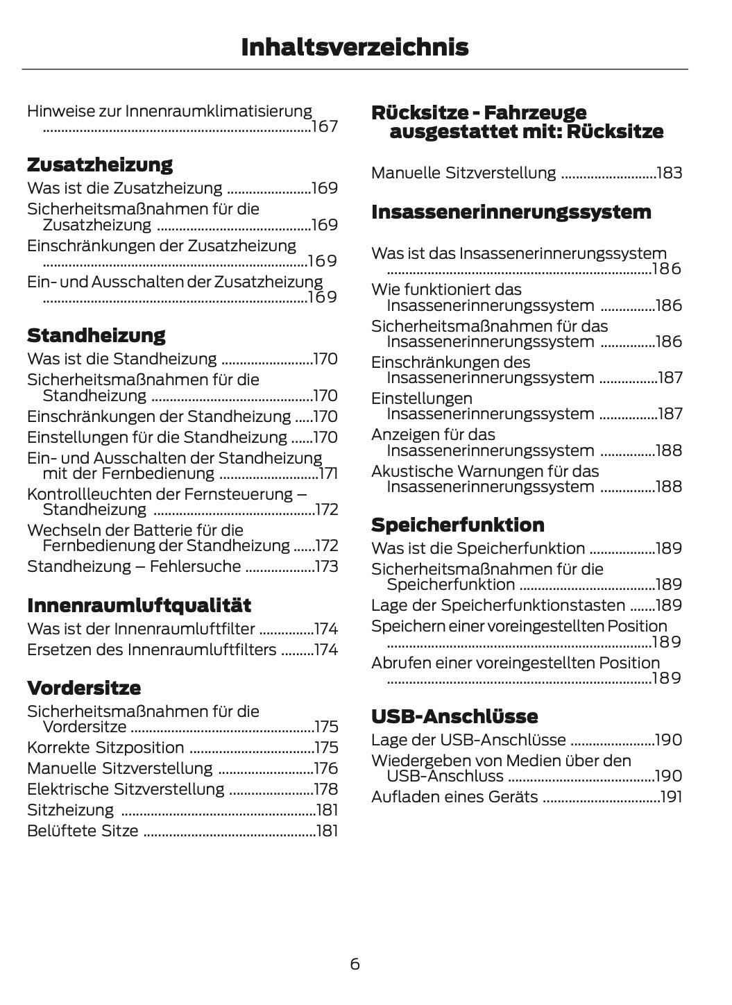 2025-2026 Ford Ranger Bedienungsanleitung | Deutsch