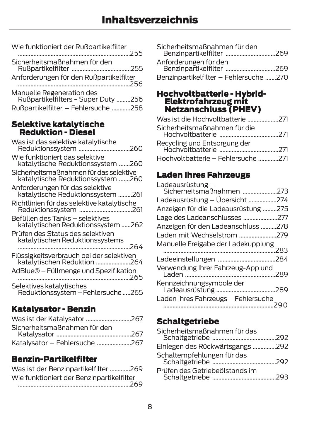 2026 Ford Ranger Bedienungsanleitung | Deutsch