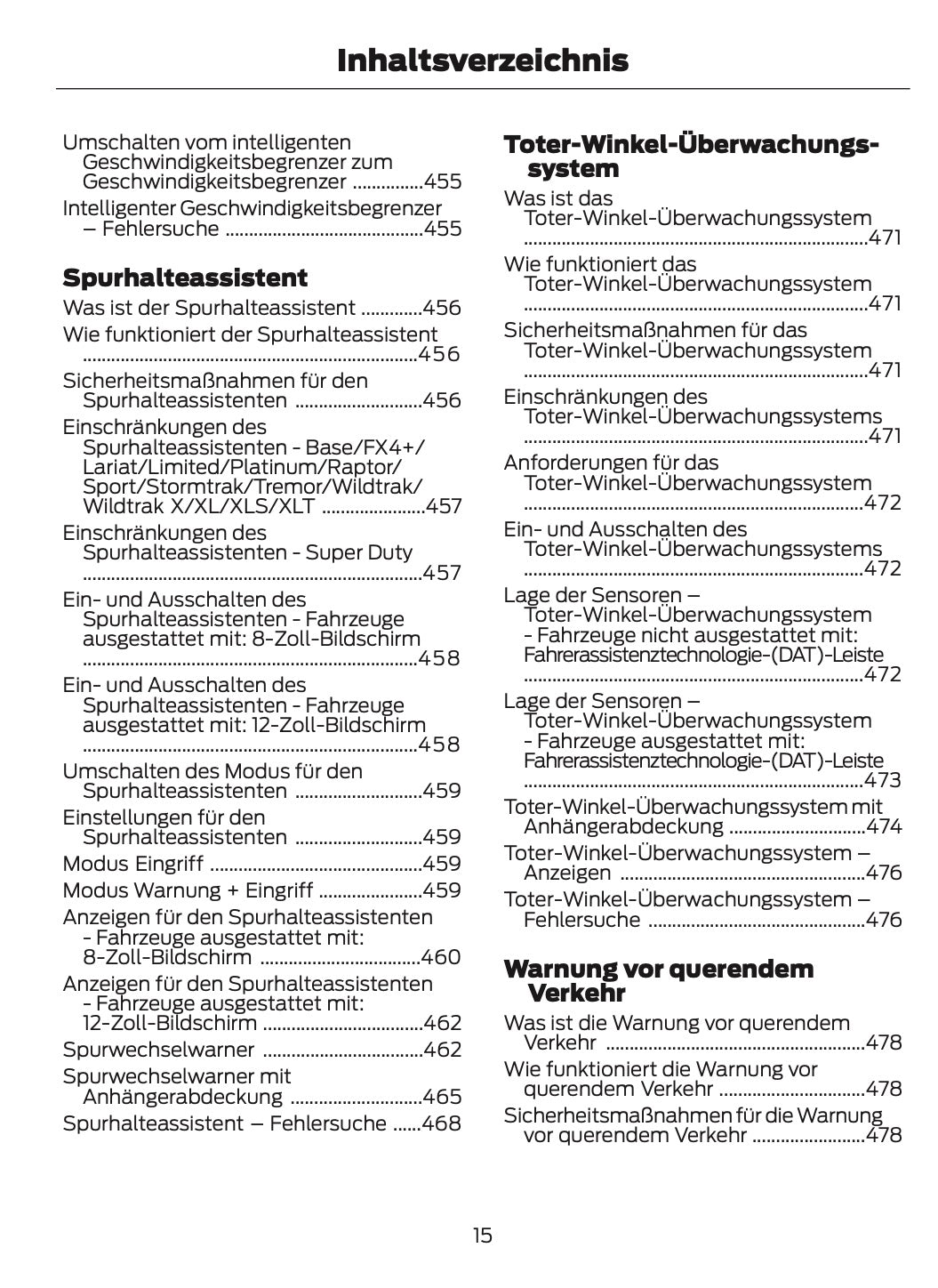 2026 Ford Ranger Bedienungsanleitung | Deutsch