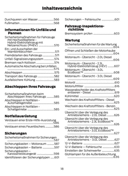2026 Ford Ranger Bedienungsanleitung | Deutsch