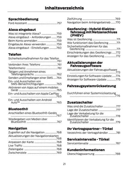 2026 Ford Ranger Bedienungsanleitung | Deutsch