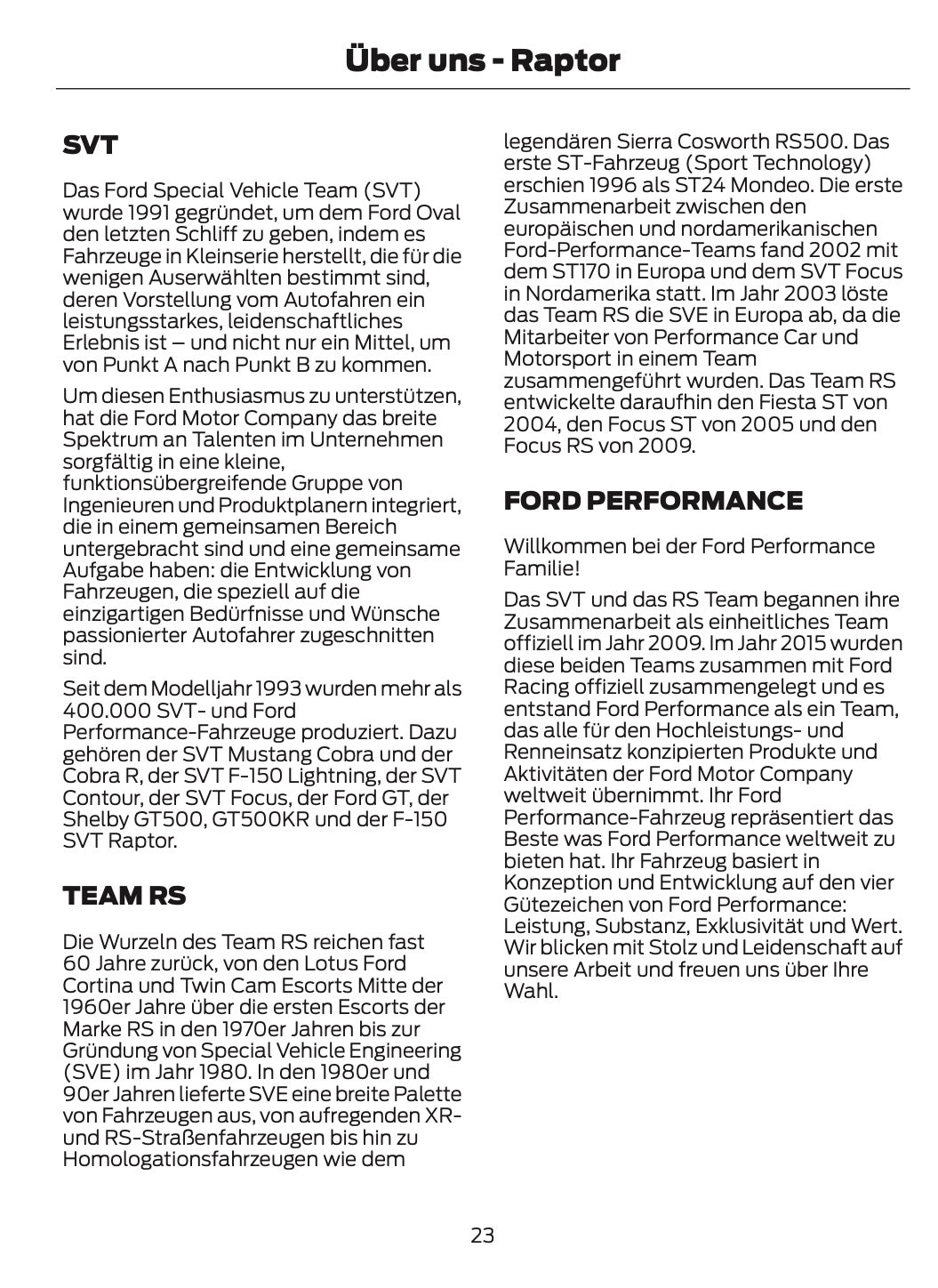 2026 Ford Ranger Bedienungsanleitung | Deutsch