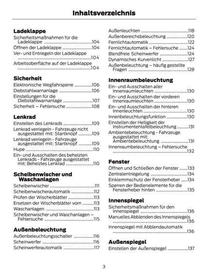 2026 Ford Ranger Bedienungsanleitung | Deutsch