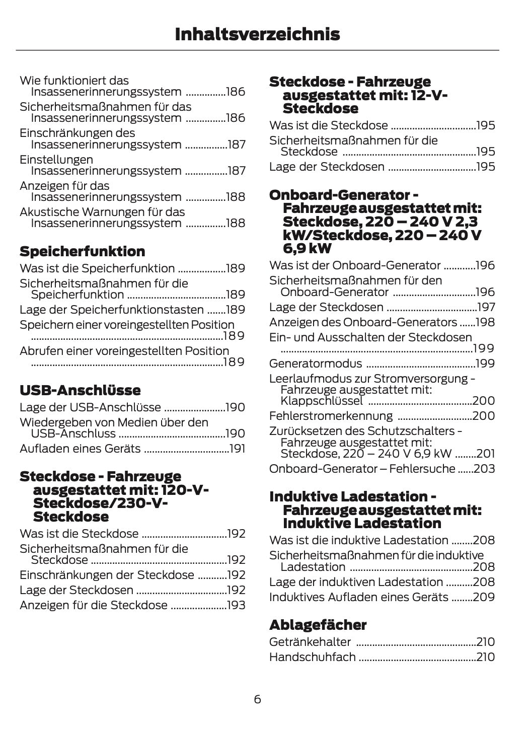2026 Ford Ranger Bedienungsanleitung | Deutsch