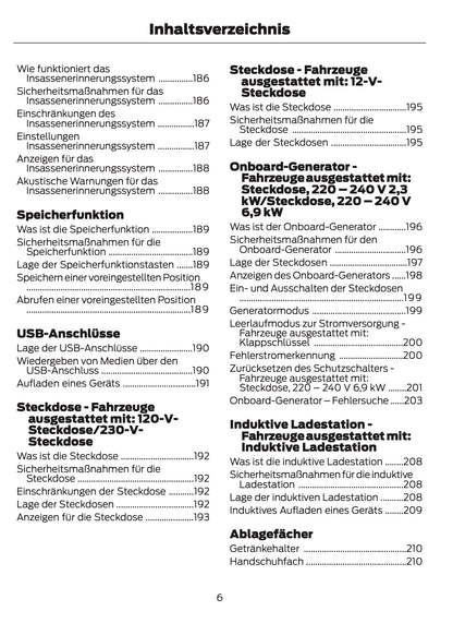 2026 Ford Ranger Bedienungsanleitung | Deutsch