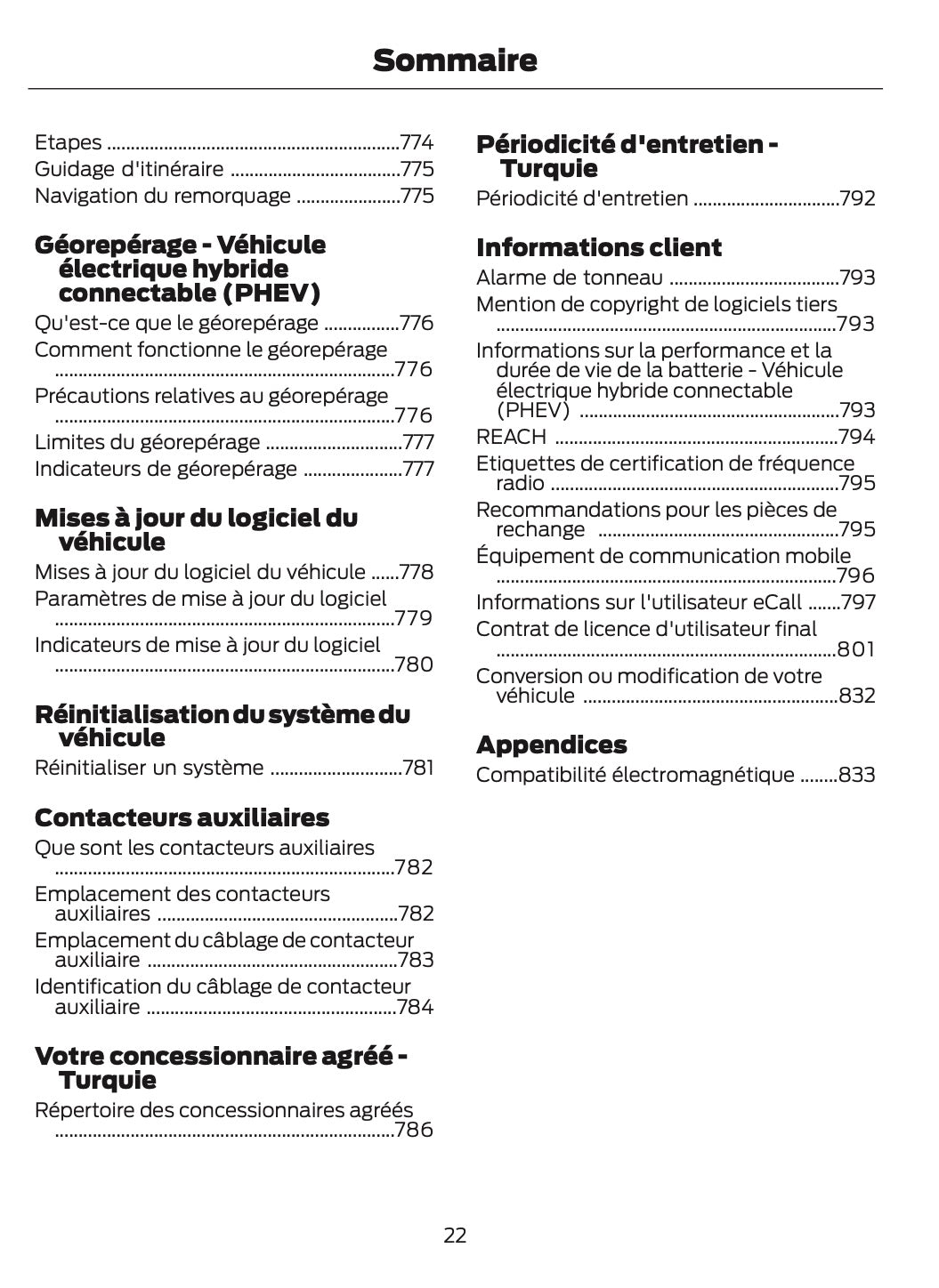 2026 Ford Ranger Owner's Manual | French