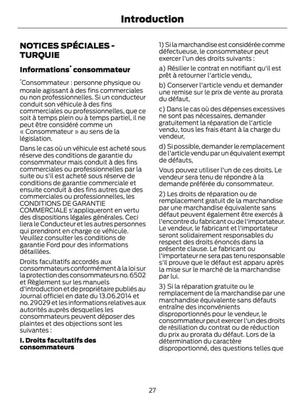 2026 Ford Ranger Owner's Manual | French