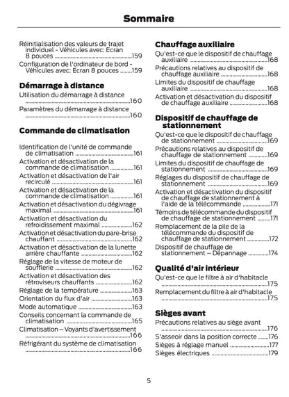 2026 Ford Ranger Owner's Manual | French