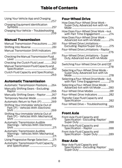 2026 Ford Ranger Owner's Manual | English