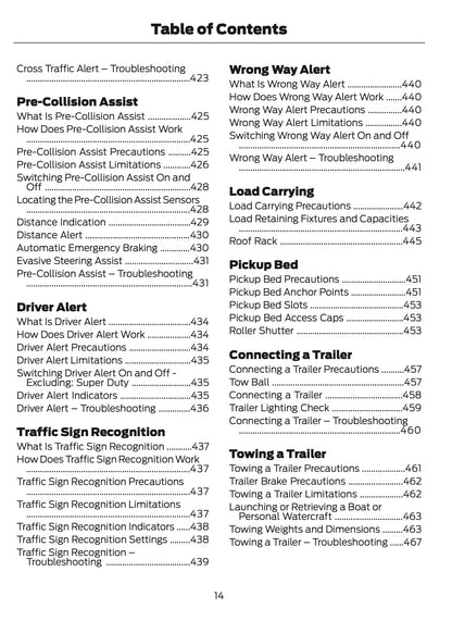 2026 Ford Ranger Owner's Manual | English