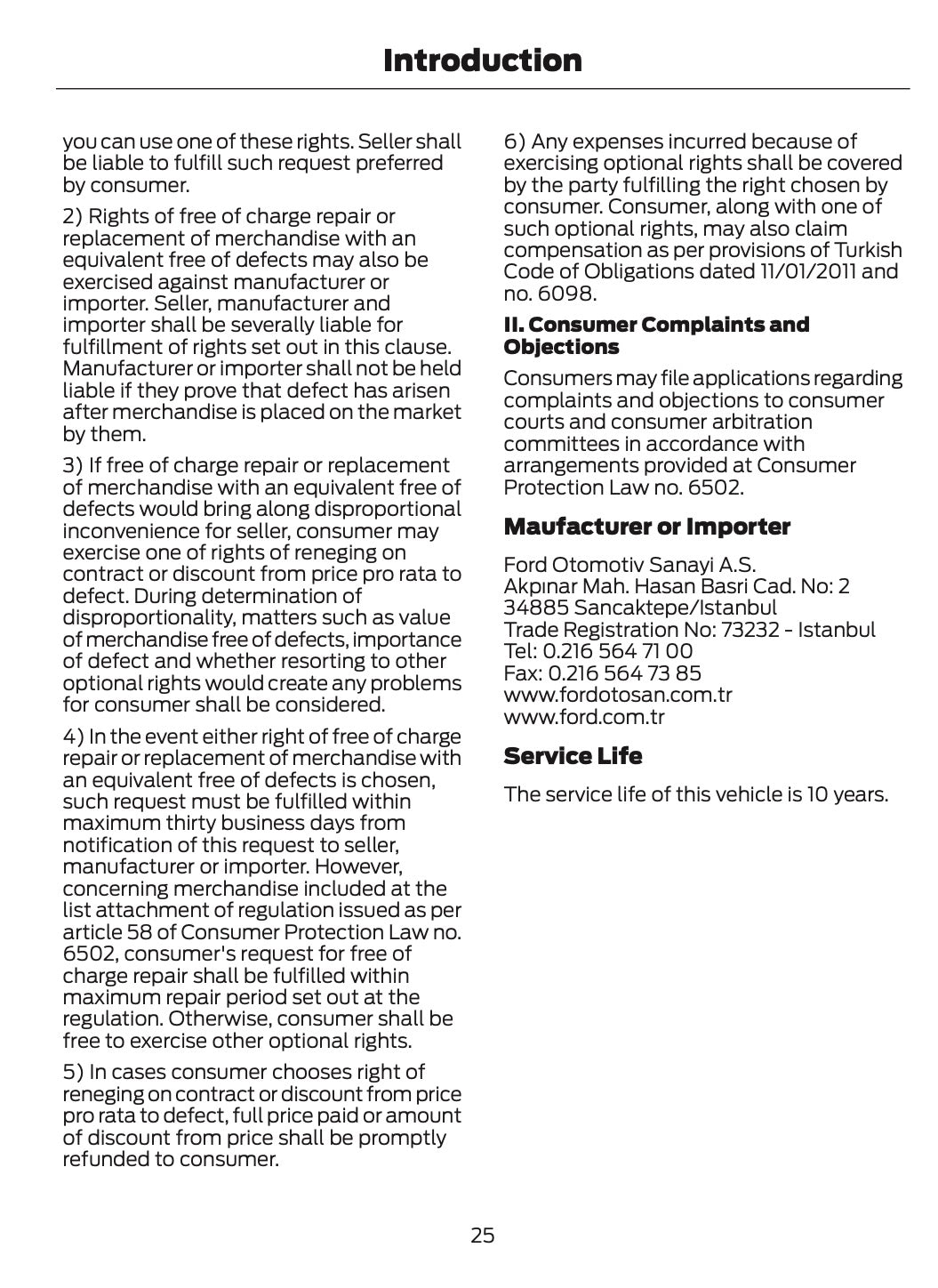 2026 Ford Ranger Owner's Manual | English