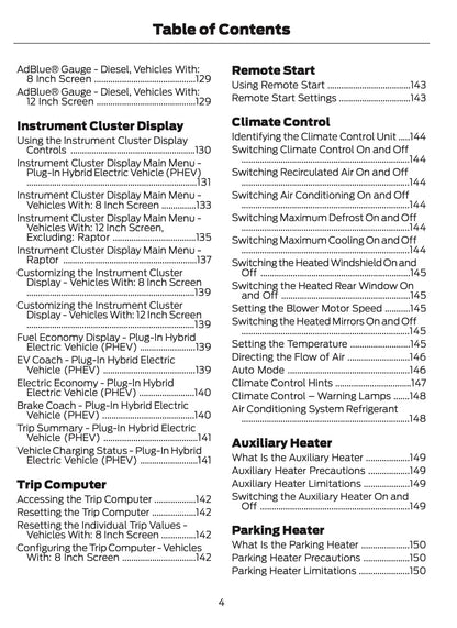 2026 Ford Ranger Owner's Manual | English