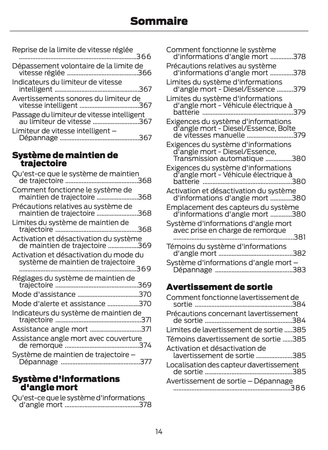 2026 Ford Tourneo Courier/Transit Courier Owner's Manual | French