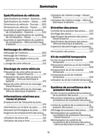 2026 Ford Tourneo Courier/Transit Courier Owner's Manual | French