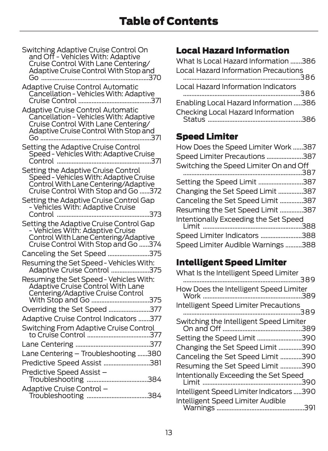 2026 Ford Tourneo Custom/Transit Custom Owner's Manual | English