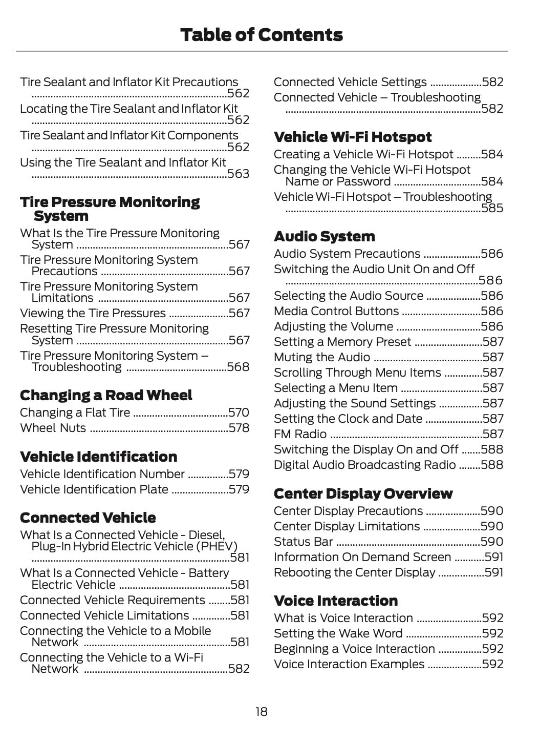 2026 Ford Tourneo Custom/Transit Custom Owner's Manual | English