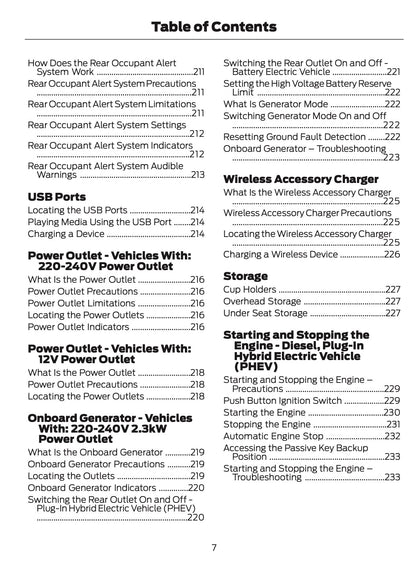 2026 Ford Tourneo Custom/Transit Custom Owner's Manual | English