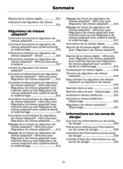 2026 Ford Transit Owner's Manual | French