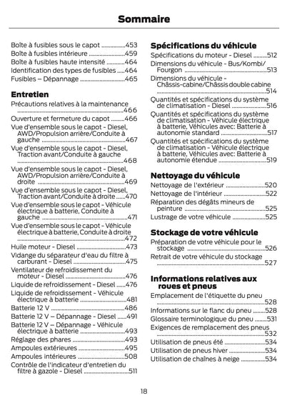 2026 Ford Transit Owner's Manual | French