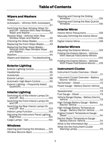2026 Ford Transit Owner's Manual | English