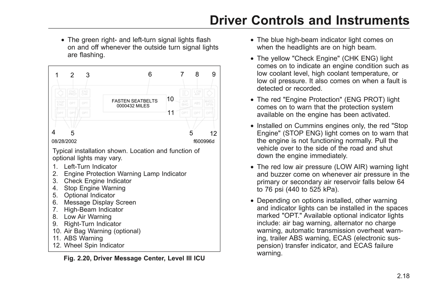 Freightliner School Bus Chassis Bedienungsanleitung | Englisch