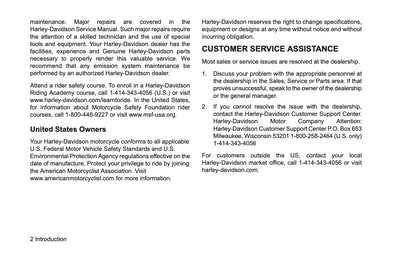 2008 Harley-Davidson FLHRSE4 Owner's Manual | English US