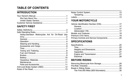 2020 Harley-Davidson FLHTCUTGSE Owner's Manual | English US