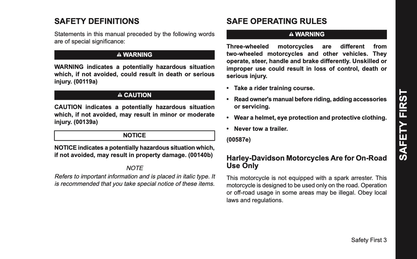 2020 Harley-Davidson FLHTCUTGSE Owner's Manual | English US