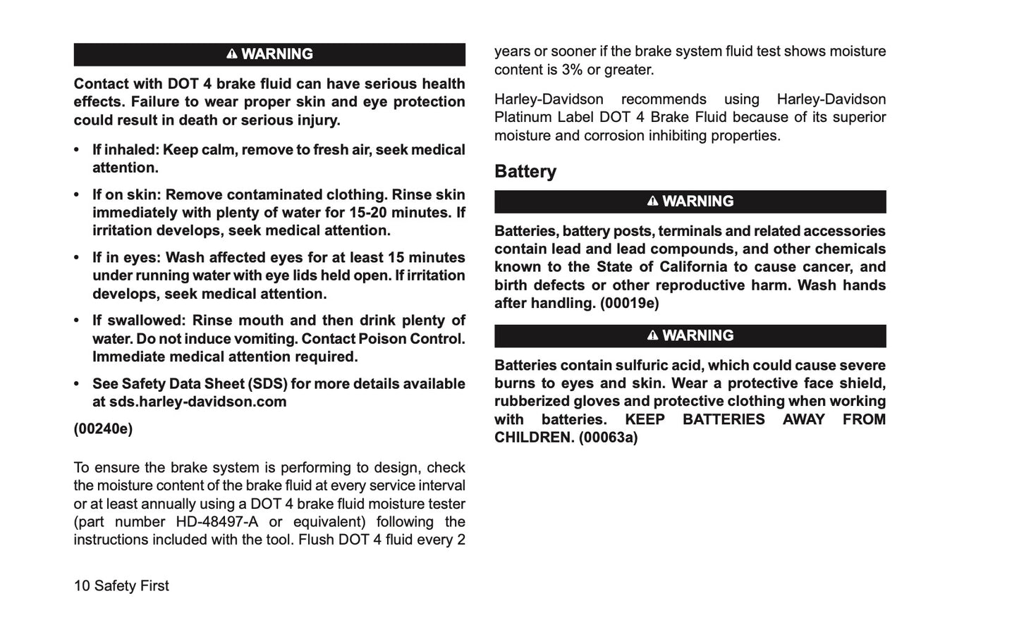 2020 Harley-Davidson FLHTCUTGSE Owner's Manual | English US